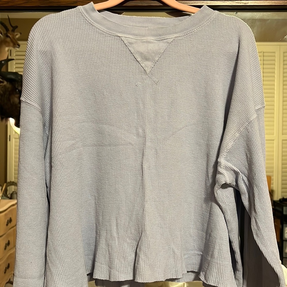 Brandy Melville’s JGalt Waffle Knit Shirt